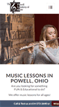 Mobile Screenshot of powellacademyofmusic.com